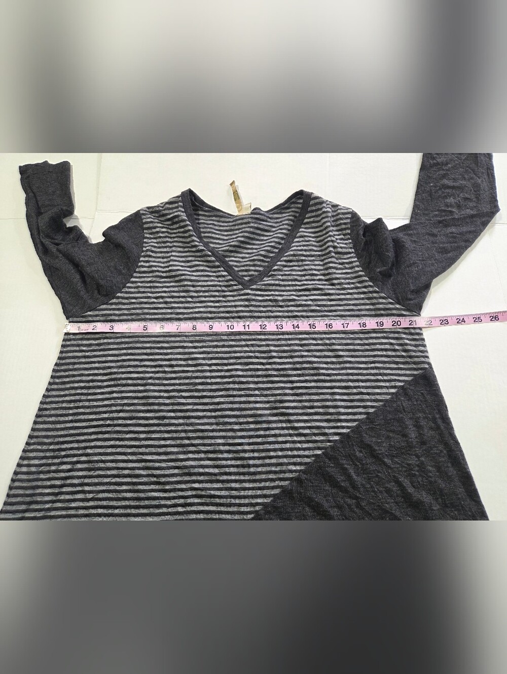 Comfy USA Gray Striped Outfit - Picture 7 of 10